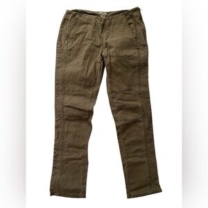 Sundance Women's Olive Cropped cargo dress Pants